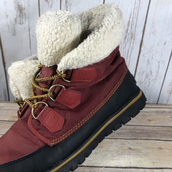 Sorel Carnival Waterproof Boots Womens Size 8.5 Outdoors Hiking Trail Faux Fur - Picture 9 of 11